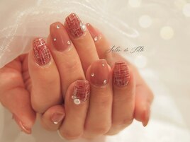 ツイードnail♪