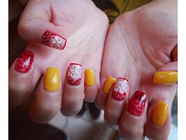 レインコートを参考にペイント