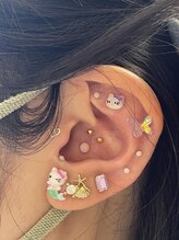 ラピス(Lapis)/耳つぼジュエリー施術例♪