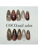 ココ ネイル サロン アンドスクール(COCO.NAIL SALON＆SCHOOL)/秋定額デザイン7550