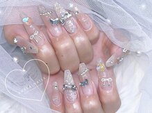 アネラ ネイルズ(Anela_nails)/チーク/ボリューム定額Design