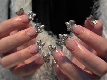 シェリーラメール 新宿店(cherie la mer)/リボンネイル