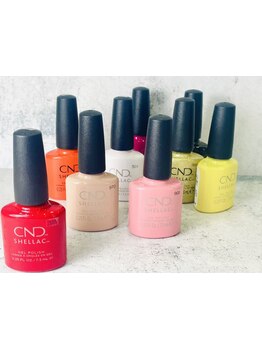 マニキュアメニューのあるサロン