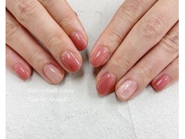 2本アートネイル