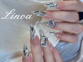 ラメグラデーショ指先埋め尽くし