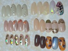 ネイルサロン バハル(Bahar)/2月　定額　キラキラ