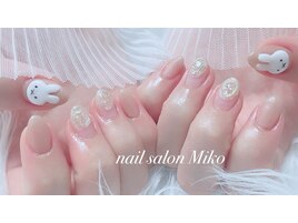 ミッフィー 3Dネイル