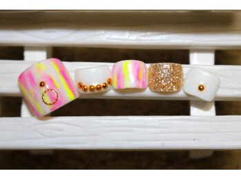 ネイルサロン ユーア(Yu a)/フット定額デザイン￥9480