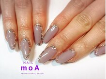 ネイルモア バイ アフロディーテ(NAIL moA)/くすみカラー