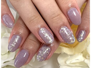ダブルネイル(Double Nail)/(堀川)キラキラネイル