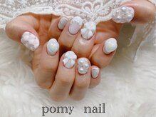 ポミーネイル 渋谷店(Pomy nail)/ホワイトネイル