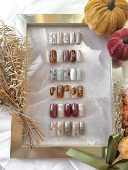 フリージア バイ レ ヴィエリス(Freesia. by Re'VIELISS)/【ayaka専用】秋ネイル