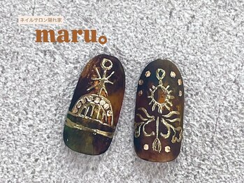 マル(maru。)の写真/《手描きだからこその可愛さ》個性的で味のあるデザインに満足度◎定額デザインにもオシャレな手描きあり☆