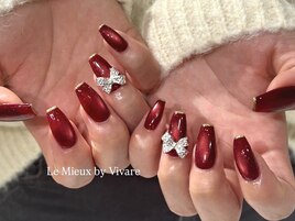 マグネット★ボルドーネイル