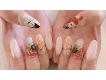 ネイルサロン ブリリアント(Nail Salon Brilliant)/アート8＋キャラネイル2
