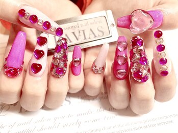 プロフェッショナル ネイルサロン ラヴィアス(LAVIAS)/【スカルプ】10本アートし放題