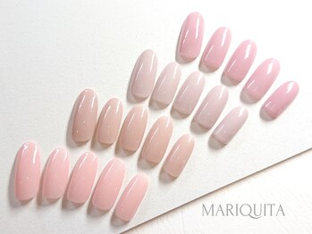 美爪/うるツヤワンカラー/卒業式