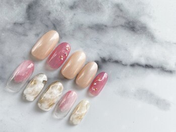スリー(THREE)/Apr,2021/nail design
