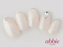 ネイルサロン アビー 宮益坂店(abbie)/クリスタル天然石　￥13486