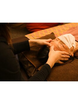 ヘッドスパで癒されたい