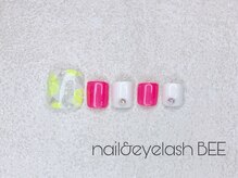 ネイルビー 銀座店(Bee)/8月フットネイルデザイン☆