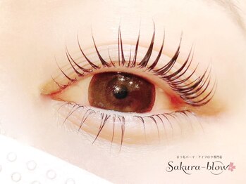 サクラブロウ 心斎橋店(Sakura-blow)の写真/《心斎橋駅》まつげパーマ・アイブロウ専門店★上下まつげパーマでボリューム感のある目元に♪人気の束感◎