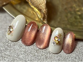 アンカバーネイルズ(ancover nails)の写真/ネイルを長く楽しみたい方へ☆自爪を労わる丁寧な施術でモチも◎お得な定額コースで指先から美しく…