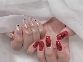 エイト ネイル 渋谷駅前店(eight nail)/ハートネイル