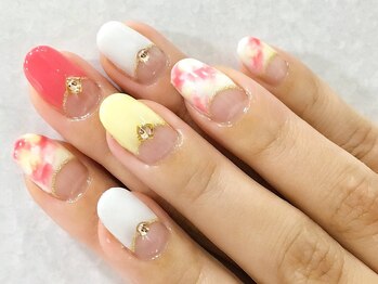 エリクサーネイル 池袋(Elixir Nail)/定額a シンプル/クーポン使用