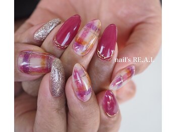 ネイルズリアル 倉敷(nail's RE.A.L)/もふもふチェック