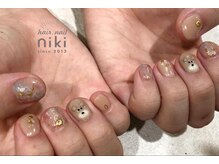 ニキ ヘアー ネイル(niki hair nail)/くまさんネイル