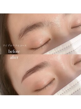 アンドモア ラッシュアンドブロウ ラウンジ(and MORE Lash&Brow lounge)/【アイブロウフルコース】