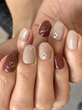 ネイルサロン ミル(Mille)/greige&bordeaux