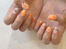 オーク 戸塚(OAK)/オレンジサマーネイル