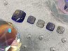 ◆フットジェル◆選べる♪提案型アートコース／ミラーネイル