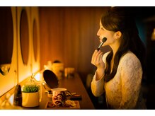 パウダールーム完備（施術後も快適に）