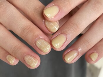 クリームイエローネイル　5/4