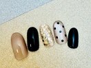 個性派ドットネイル