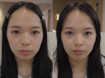 スーコ アイビューティー(suco)の写真/毛流れを綺麗に見せ,ふんわり優しいナチュラル眉に♪眉カラー(¥1500)でヘアに合わせた垢抜け眉も◎