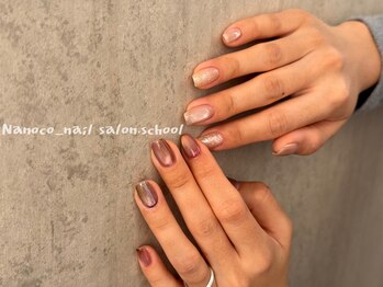 ナノコネイル 大泉学園(Nanoco_nail)/マグネットグラテーション