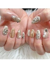 ネイルサロン ラグジェ(Nailsalon LUXE)/定額★ゴージャス &nbsp;