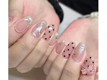 アモールビューティー 新宿店(Amor Beauty)/持ち込みアートし放題10本ドット