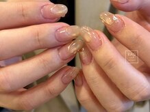 ラグ ネイル(RAG nail)の雰囲気（ちゅるちゅるなニュアンスネイルで柔らかさのある雰囲気に♪竹内）