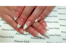 プリンセスネイル(Princess NAIL)/フレンチスカルプ11000円