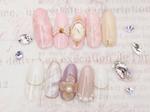 ネイルサロン エムアンドエヌ(nail salon m&n)/ガーリーネイル