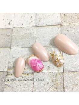 NO 122 ピンク大理石