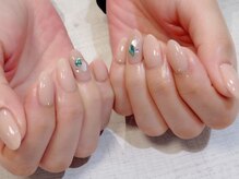 ラルネイル 大宮(Lull. nail)/＊シェル＊ヌーディー＊