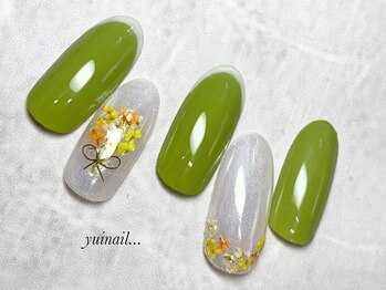ユイネイル(結Nail)/■flower bouquet nail■