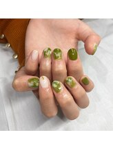 ミントリーフ バイ リート(Mint leaf by Reat)/抹茶カラーマーブル