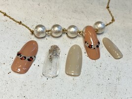 ぷっくりレオパードデザイン